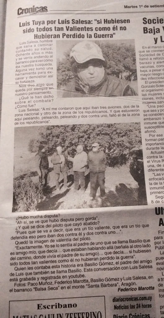 Luis Salesa Crónicas